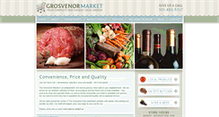 Desktop Screenshot of grosvenormarket.com